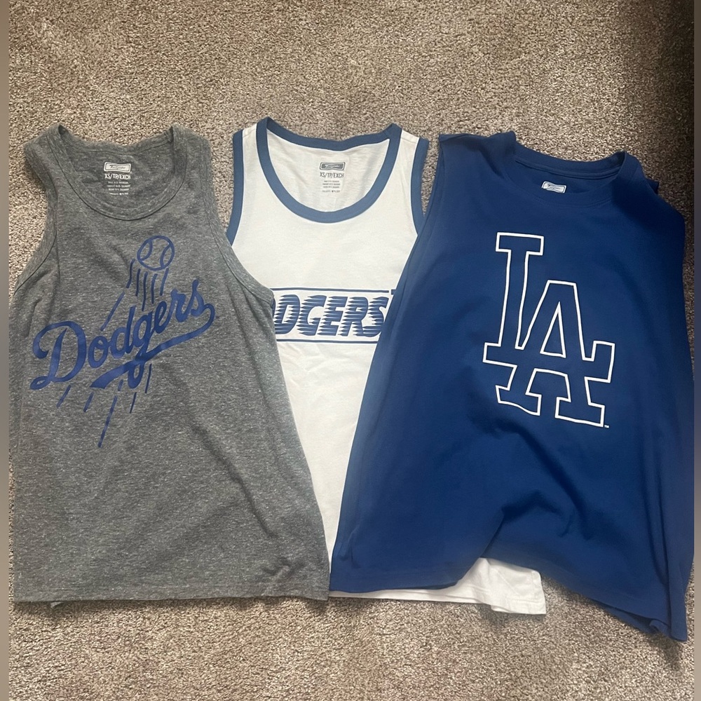 3 Los Angeles Dodgers Women’s Tank Top